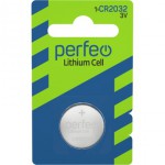 БАТАРЕЙКА PERFEO LITHIUM CR2032 - (1ШТ)